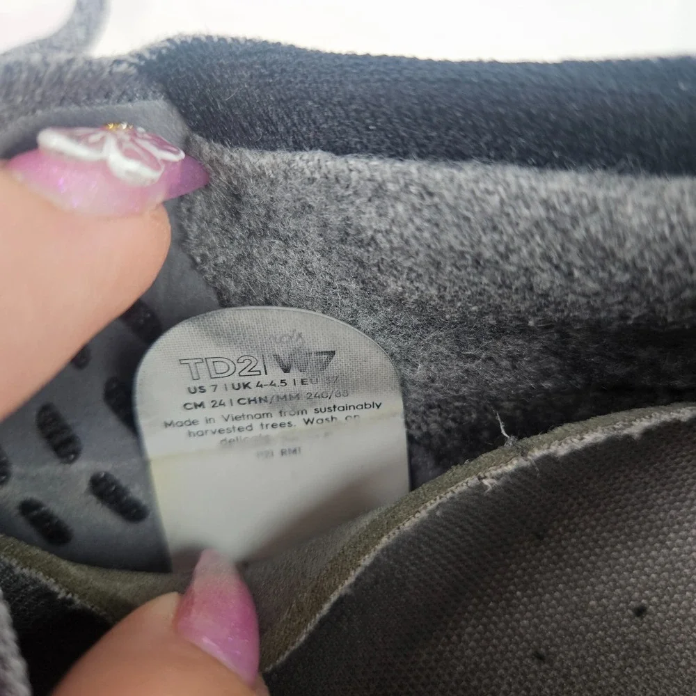 allbirds Tree Dasher 2 Women's Sneaker Grey Size 7 Active Shoe Natural Materials